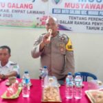 Pemerintah Kecamatan Muara Pinang bersama pemerintah desa dan unsur Forum Komunikasi Pimpinan Kecamatan (Forkopimcam) menggelar rangkaian Musyawarah Desa (Musdes) di dua desa sekaligus, yakni Desa Muara Timbuk dan Desa Batu Galang. Agenda berlangsung pada Rabu (03/12/2025). Foto: Istimewa
